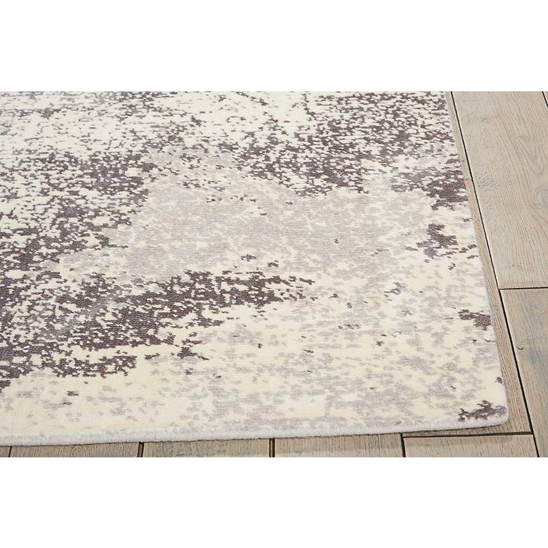 Image 4 Nourison Twilight TWI06 5&#39;6 inchx8&#39; Bone Rectangular Area Rug more views