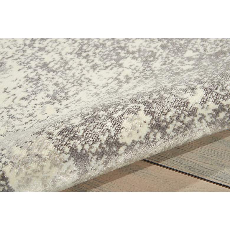 Image 5 Nourison Twilight TWI06 5'6"x8' Bone Rectangular Area Rug more views