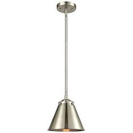 Image1 of Nouveau Appalachian 8" LED Mini Pendant - Satin Nickel - Satin Nickel