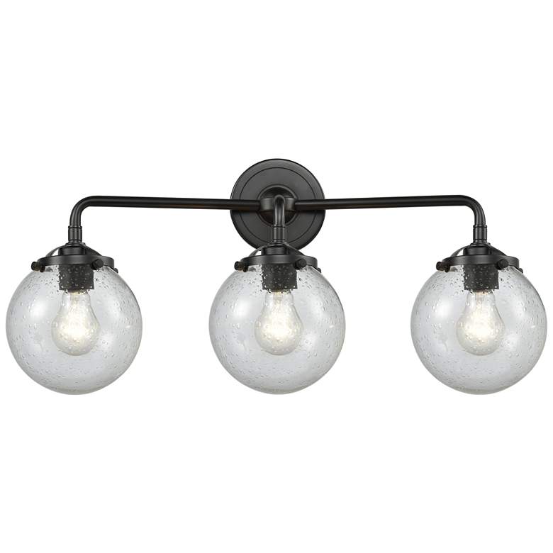 Image 1 Nouveau Beacon 6" 3 Light 24" Bath Light - Oil Rubbed Bronze - Se