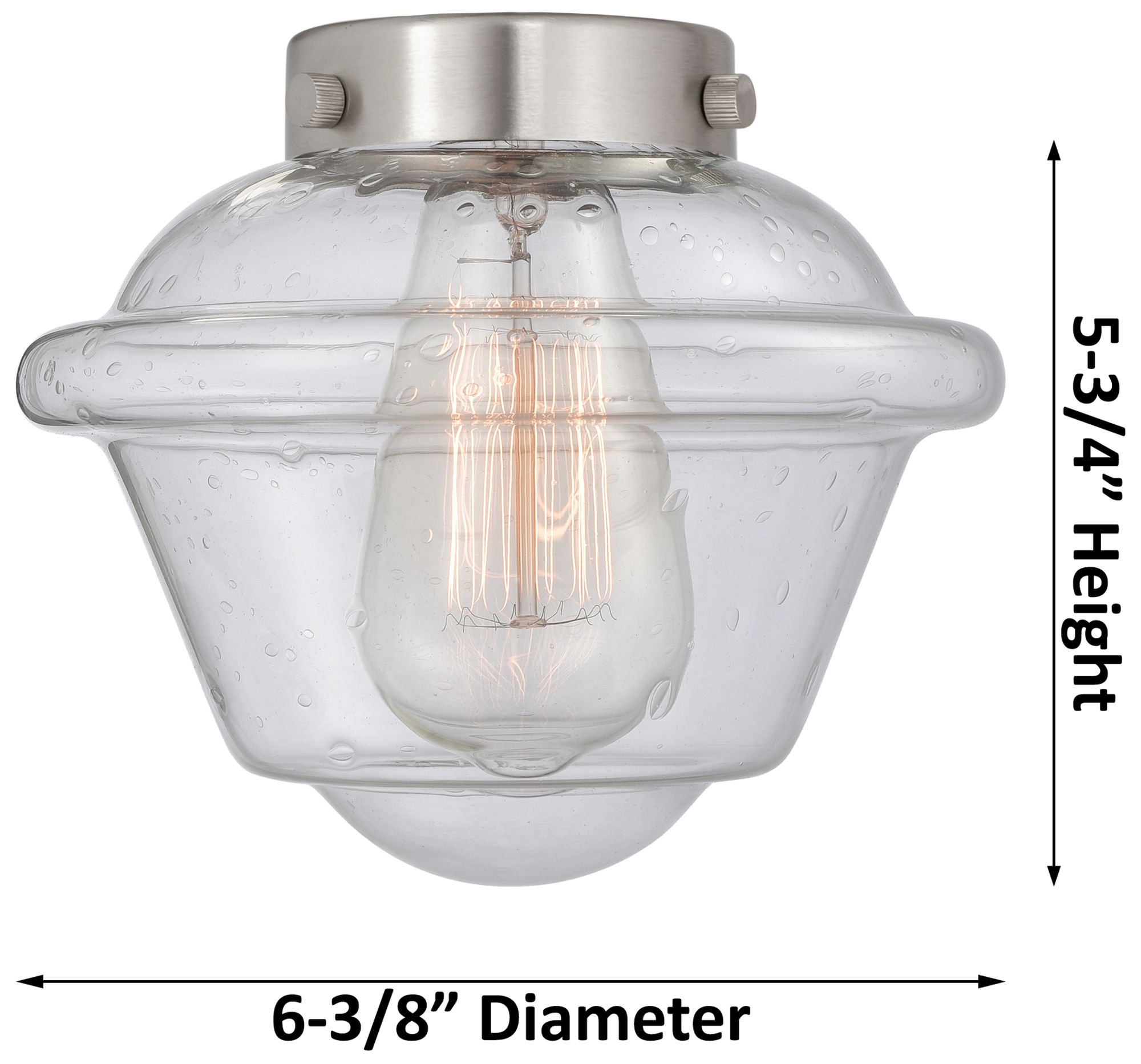 Image 4 Nouveau Oxford 7.5"W Oiled Bronze Semi.Flush Mount w/ Matte White Shad more views