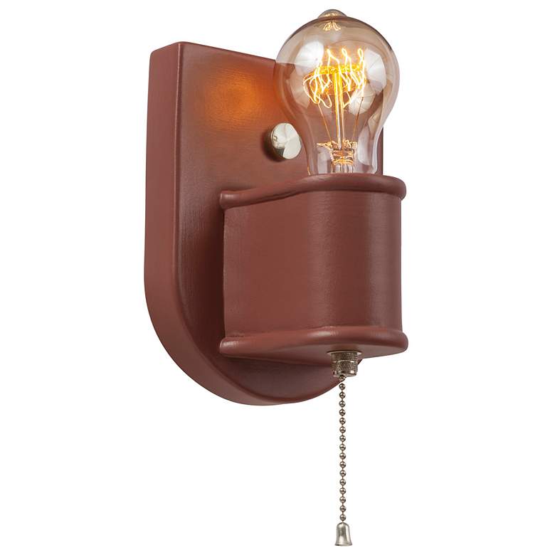 Image 2 Nouveau Wall Sconce - Canyon Clay - BN