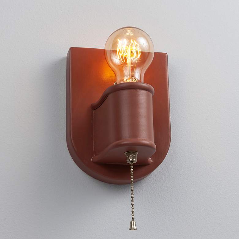 Image 1 Nouveau Wall Sconce - Canyon Clay - BN