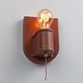 1_Nouveau Wall Sconce - Canyon Clay - BN