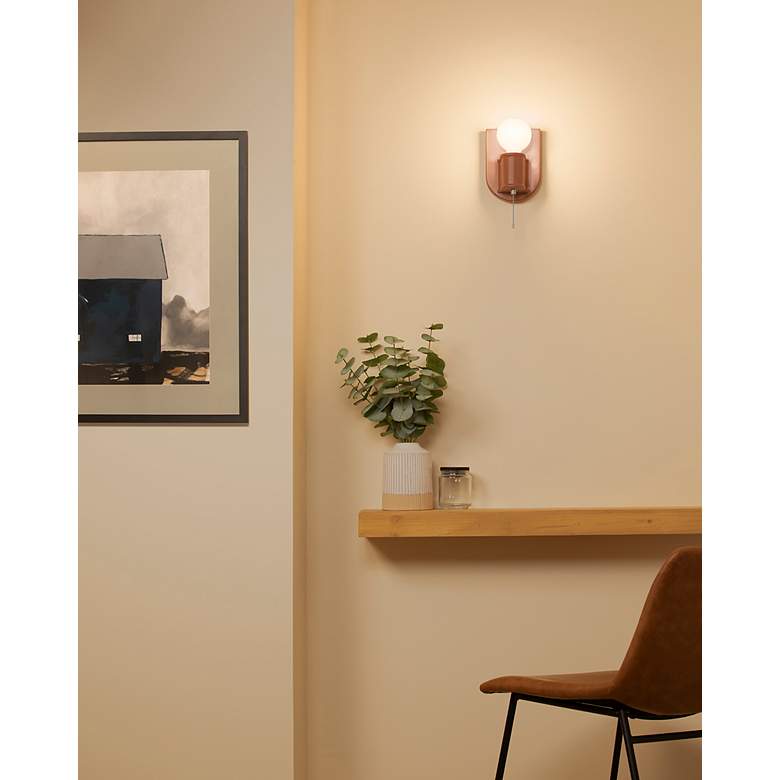 Image 6 Nouveau Wall Sconce - Canyon Clay - BN more views