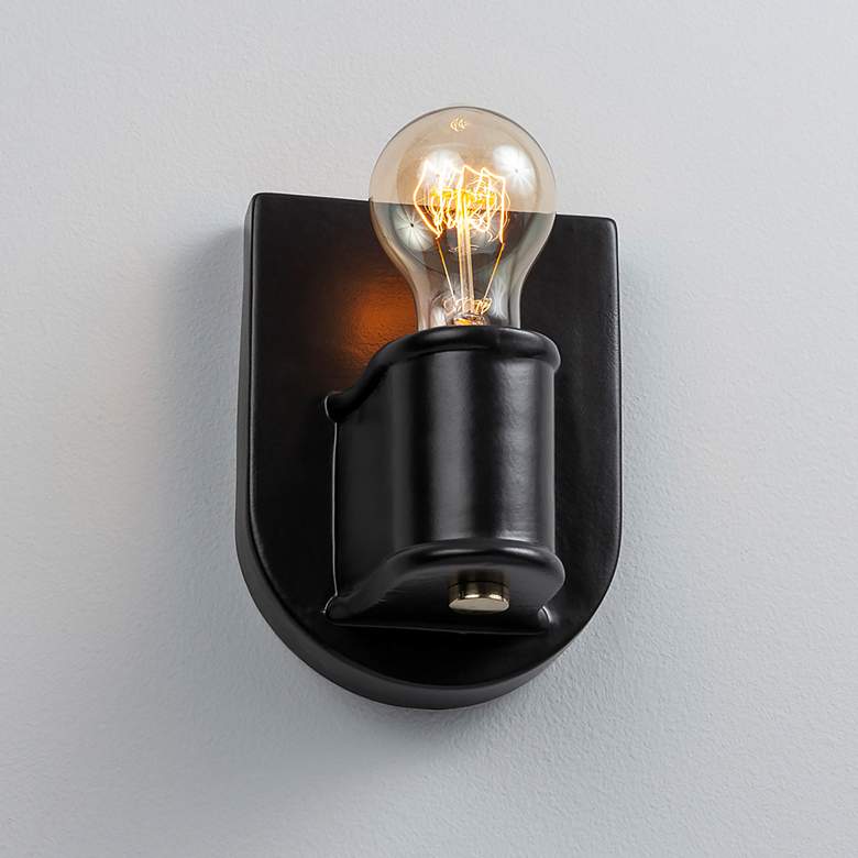 Image 1 Nouveau Wall Sconce - Carbon - BN