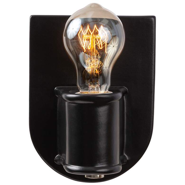 Image 4 Nouveau Wall Sconce - Carbon - BN more views
