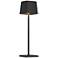 Nova 14 1/2" High Black Battery Powered Touch LED Table Lamp