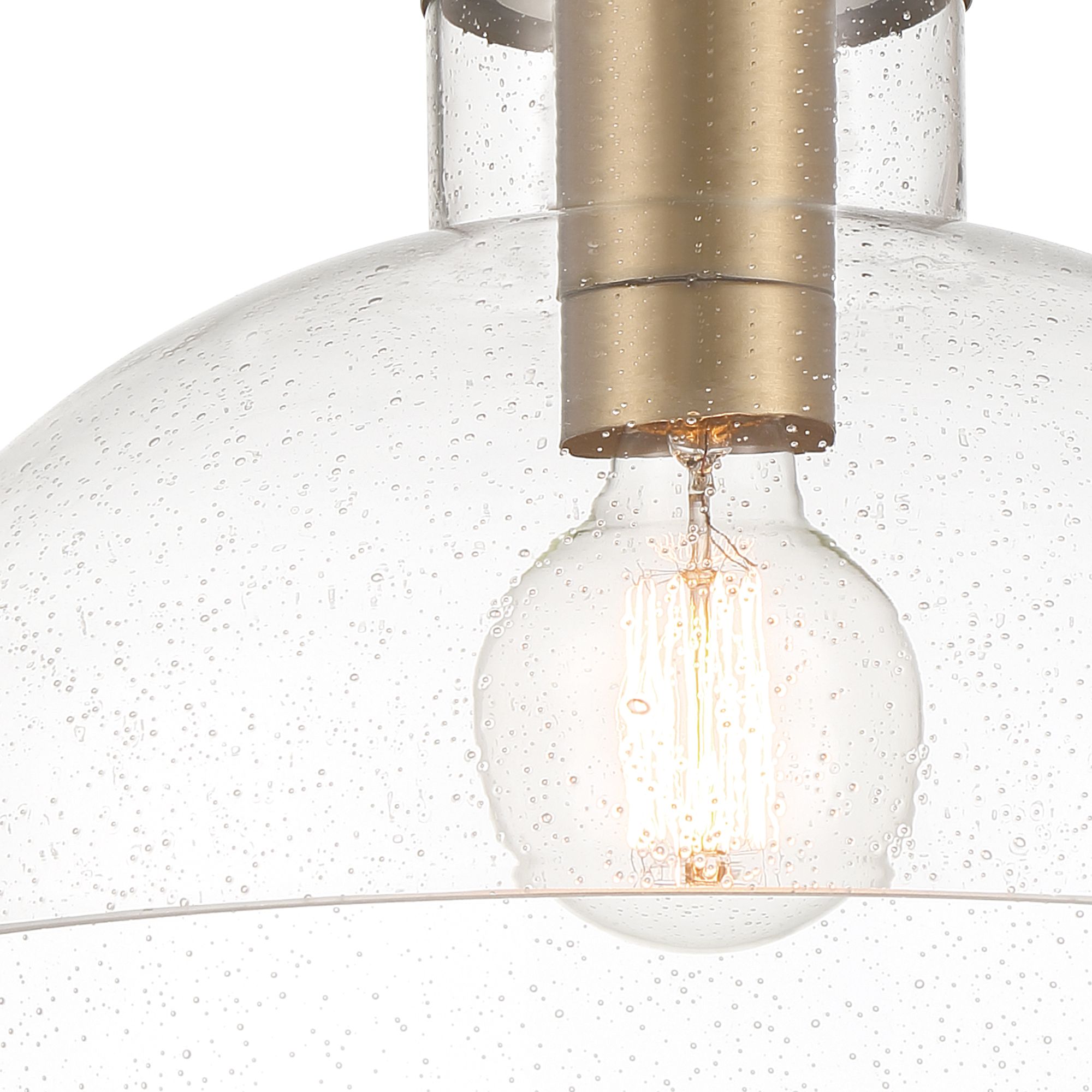 Image 3 Nova 14 in. 1-Light Matte Black Modern Semi Flush Mount Light more views