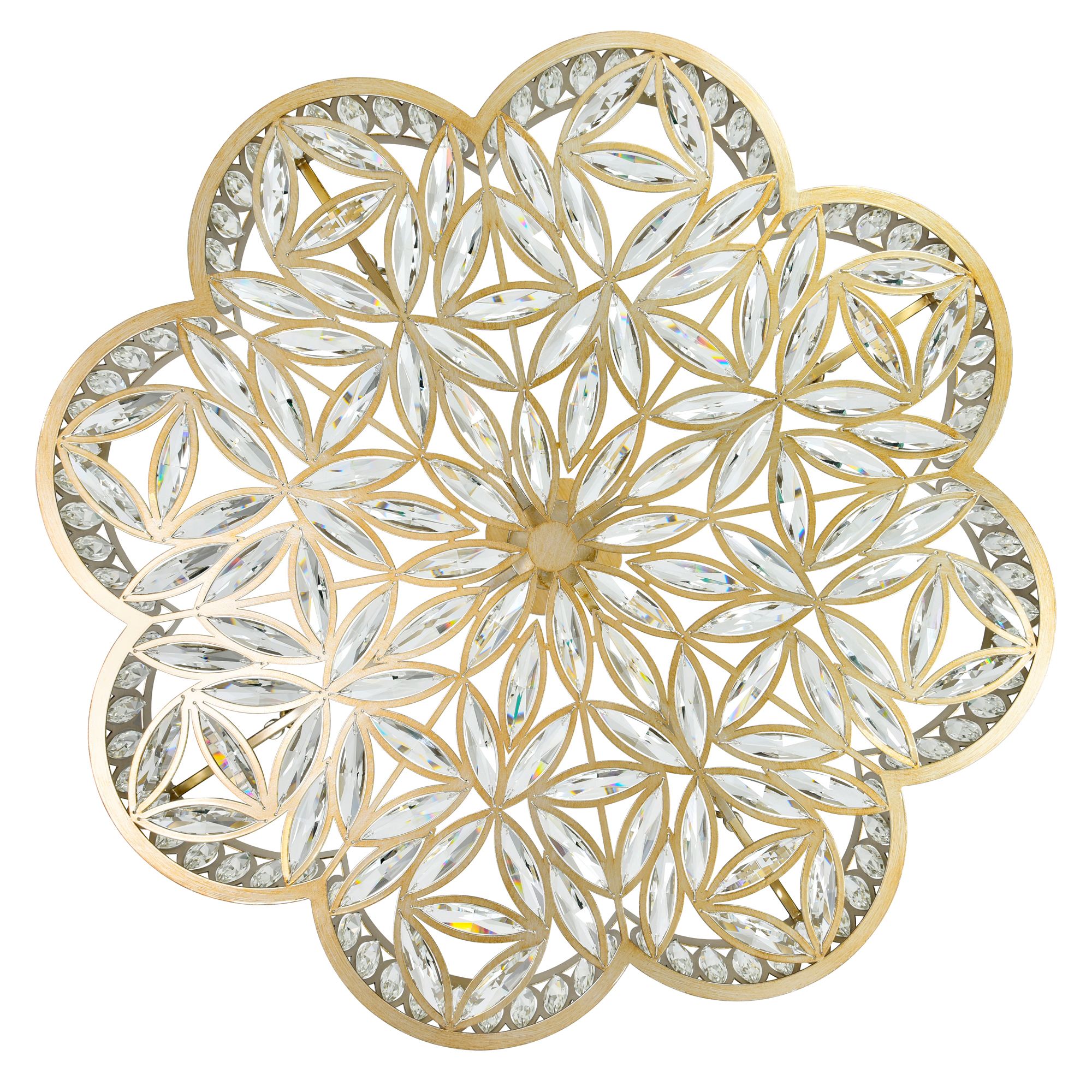 Image 5 Nova 8 Light 31in Champagne Chandelier more views