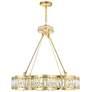 Nova 8 Light Chandelier With Champagne Finish