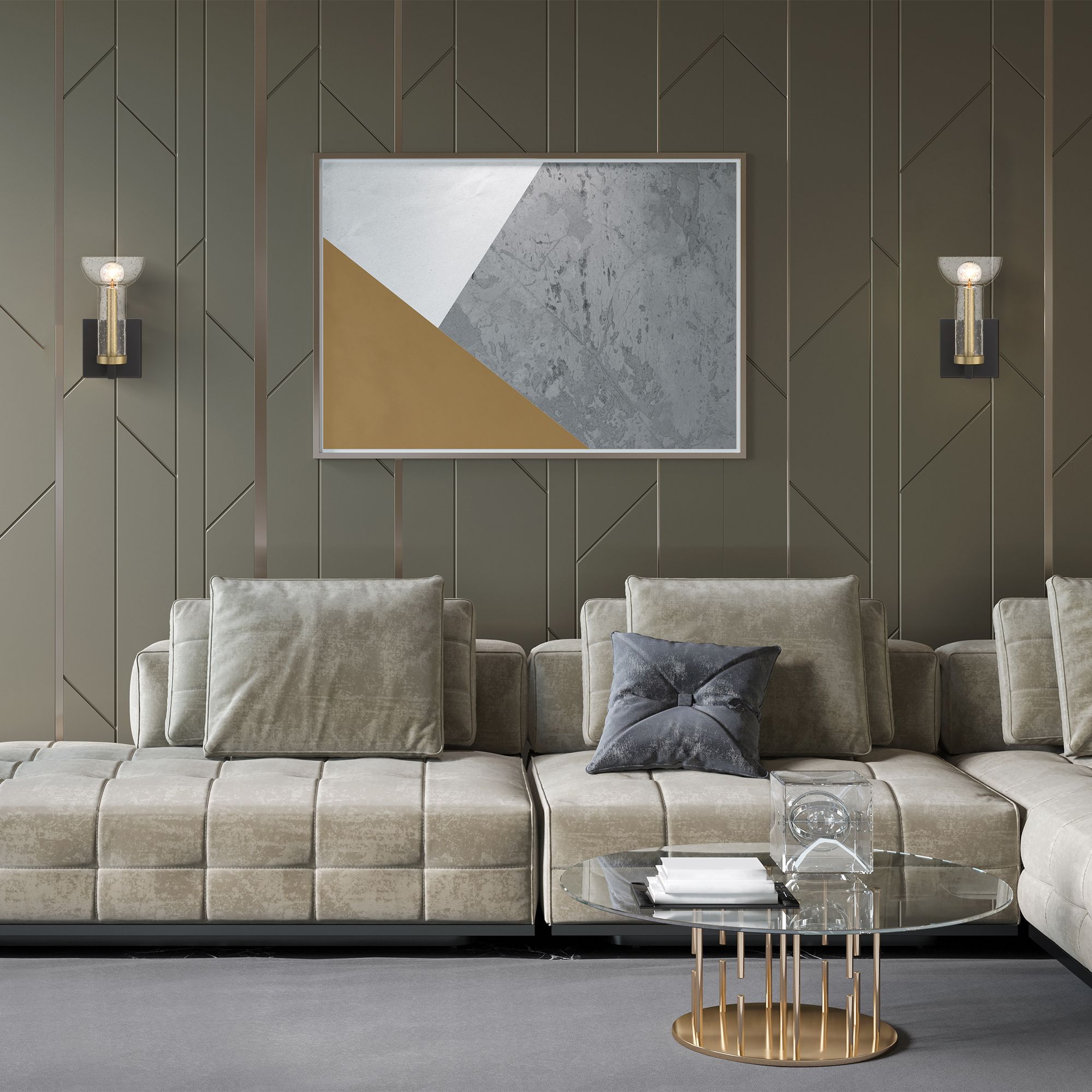 Nova 9.75 in. 1-Light Matte Black Modern Wall Sconce Light