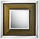 Nova Epoch Infinity Silver 35" Square LED Wall Mirror