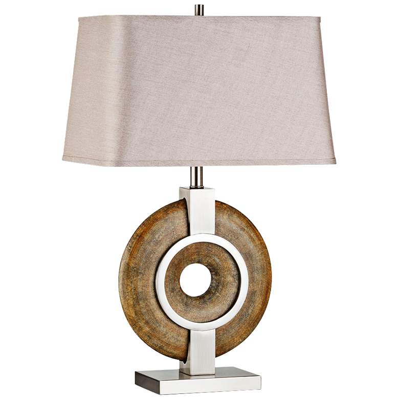 Image 1 Nova Icon Ottoman Marble Table Lamp