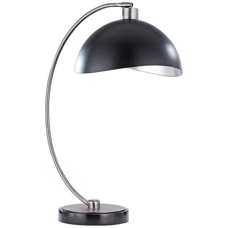 Image 1 Nova Luna Bella Antique Nickel Desk Lamp