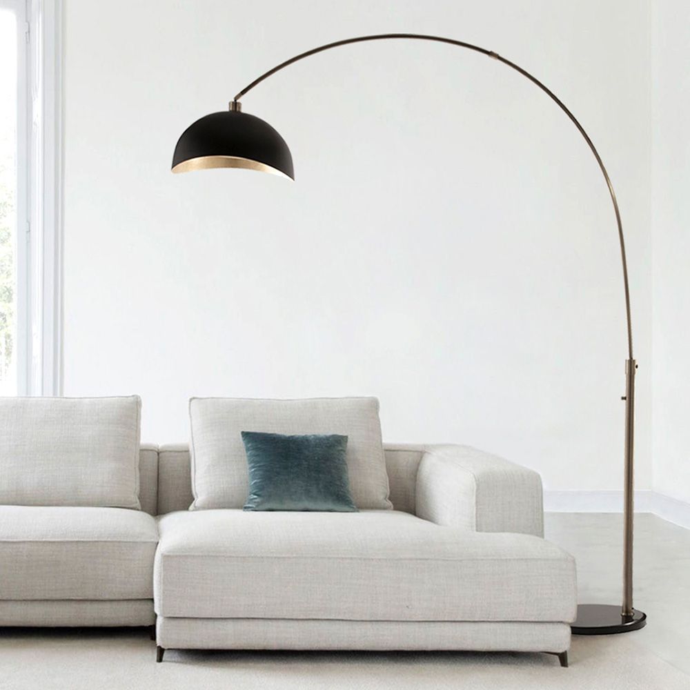 luna bella arc lamp