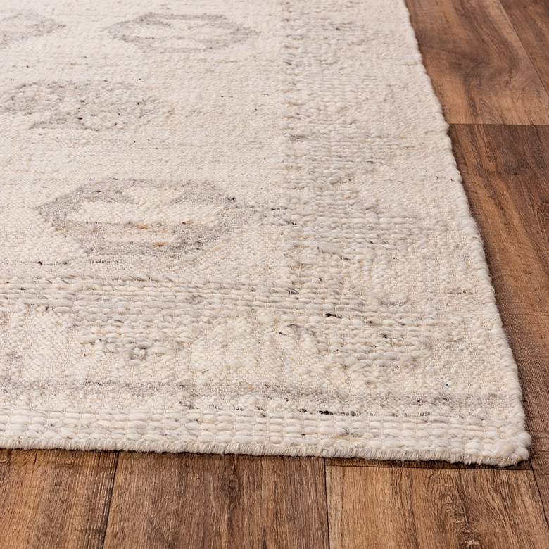 Image 5 Nova NVA947 5&#39;x7&#39;6 inch Ivory Light Gray Rectangular Area Rug more views