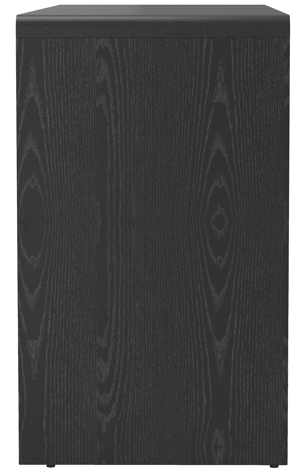 Novara Contemporary 60" Sideboard in Black (4-Door)