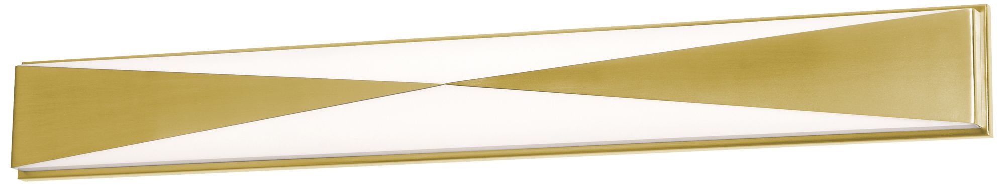 Novara Satin Brass Bath/Vanity 350M3 Lamps Plus