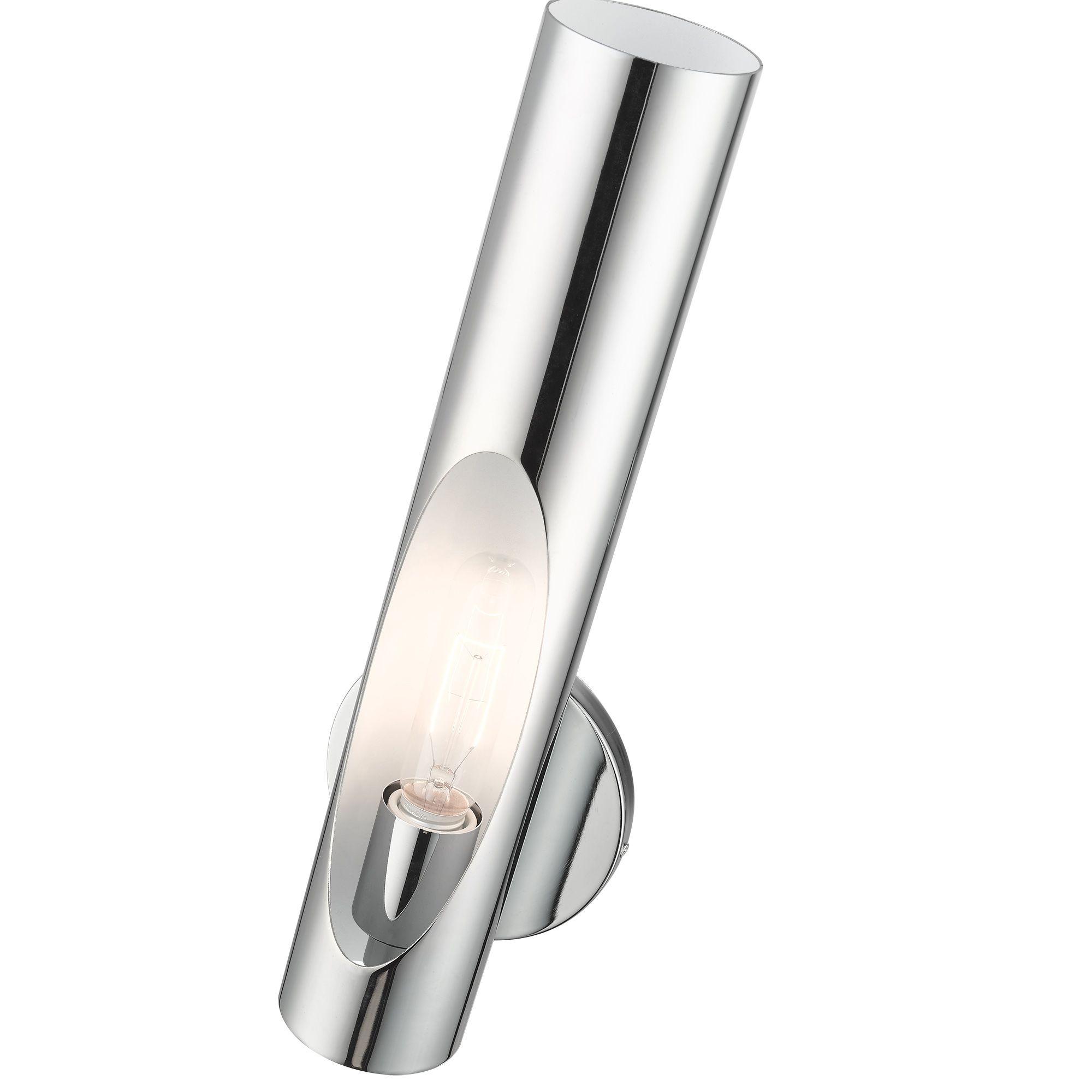 Novato 1 Light Polished Chrome ADA Single Sconce