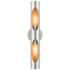 Novato 2 Light Brushed Nickel ADA Sconce