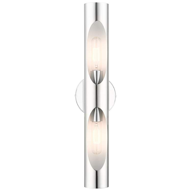 Image 1 Novato 2 Light Polished Chrome ADA Sconce