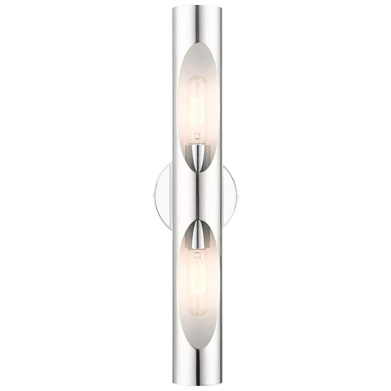 Image 1 Novato 2 Light Polished Chrome ADA Sconce