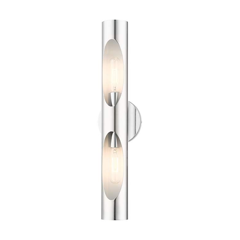 Image 4 Novato 2 Light Polished Chrome ADA Sconce more views
