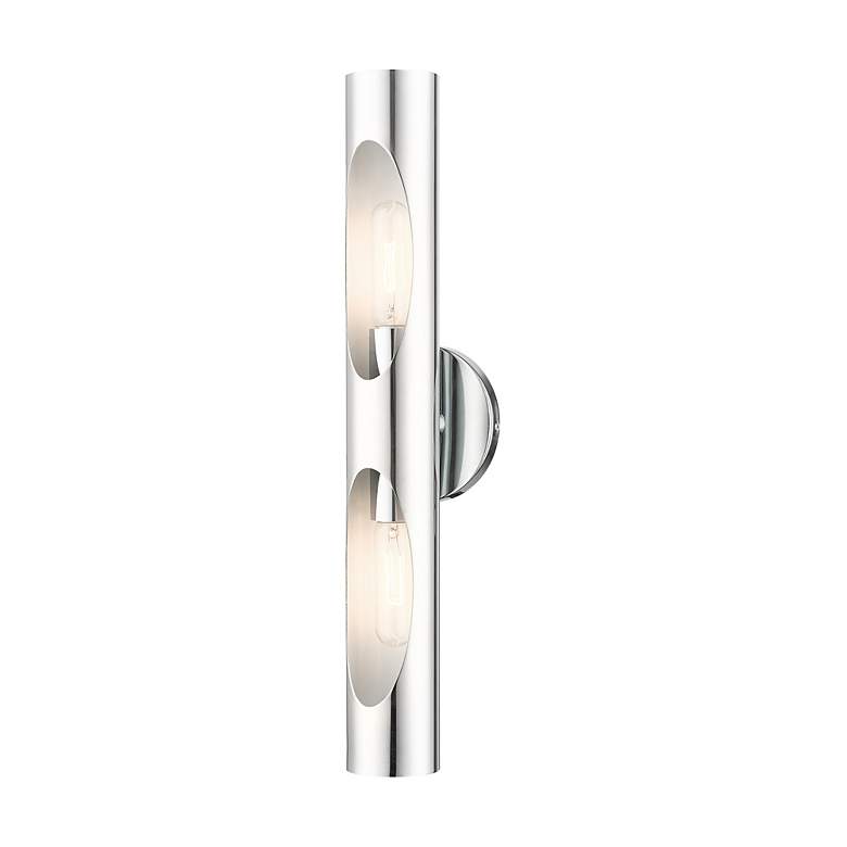 Image 5 Novato 2 Light Polished Chrome ADA Sconce more views