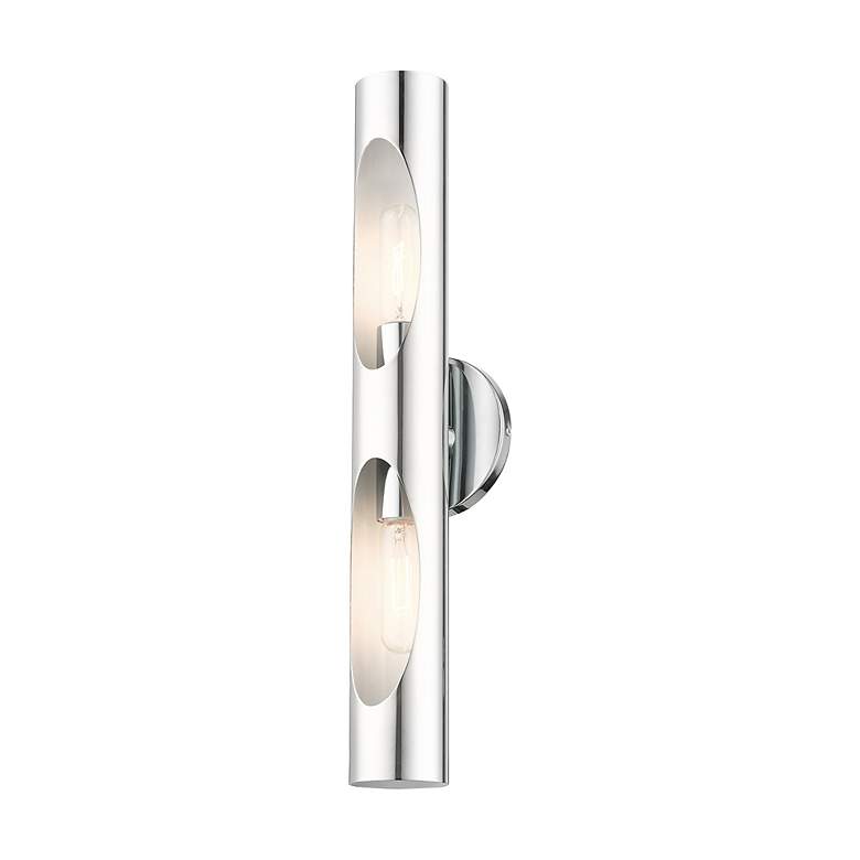 Image 6 Novato 2 Light Polished Chrome ADA Sconce more views