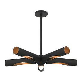 Image5 of Novato 5 Light Black Chandelier more views