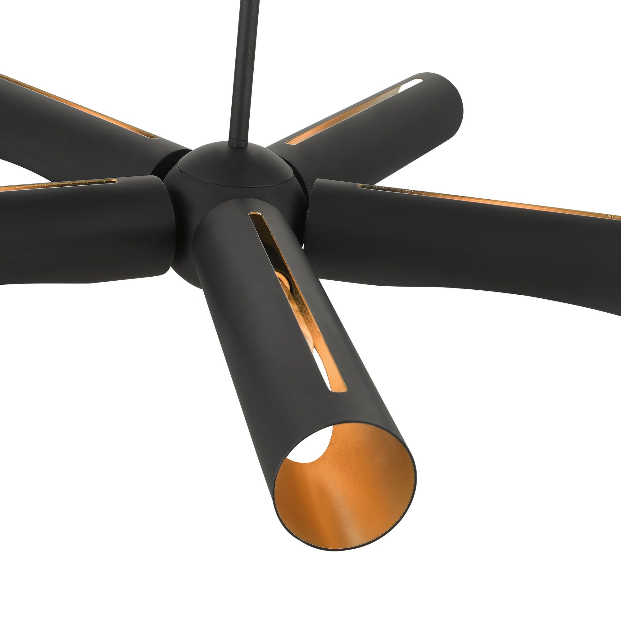 Novato 5 Light Black Chandelier