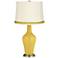 Nugget Anya Table Lamp with Open Weave Trim
