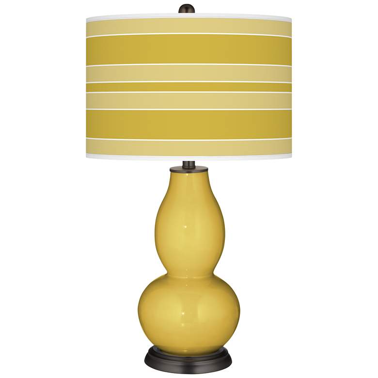 Image 1 Nugget Bold Stripe Double Gourd Table Lamp