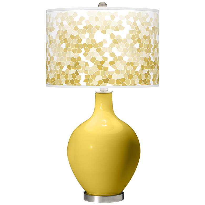 Image 1 Nugget Mosaic Giclee Ovo Table Lamp