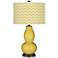 Nugget Narrow Zig Zag Double Gourd Table Lamp