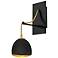Nula 13" High Black Wall Sconce by Hinkley Lighting