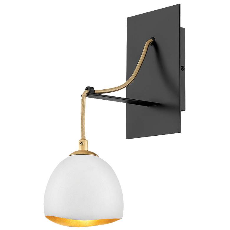 Image 1 Nula 13" High White Wall Sconce by Hinkley Lighting