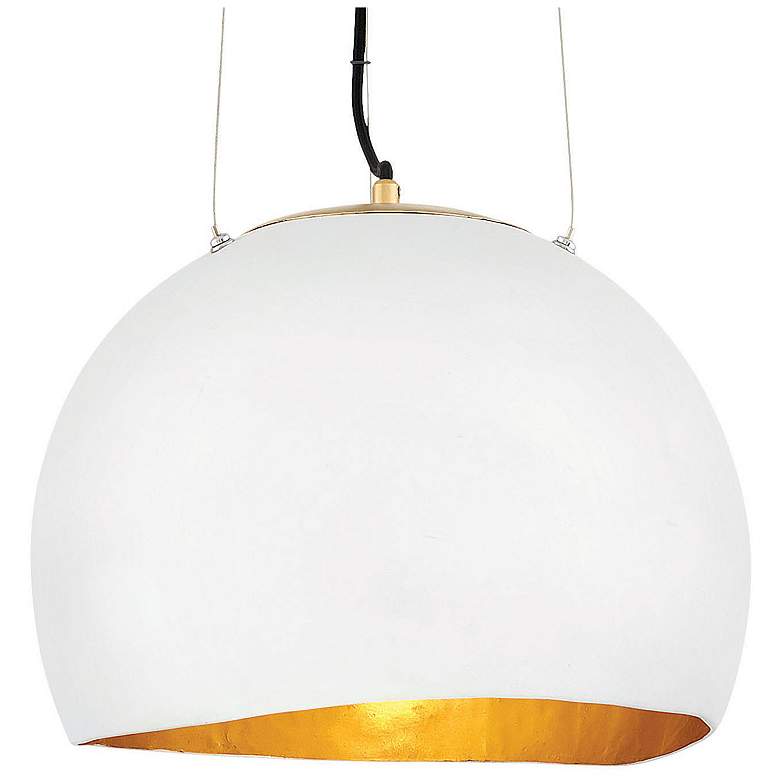 Image 3 Nula 14" Wide White Pendant Light by Hinkley Lighting more views