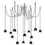 4_Nula 18 1/2" Wide Black Chandelier by Hinkley Lighting more views