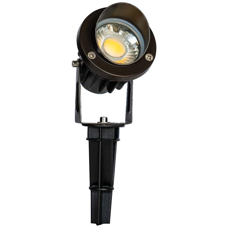 Image 1 Numa 7 1/2 inch High Bronze 45-Degree LED Landscape Spot Light