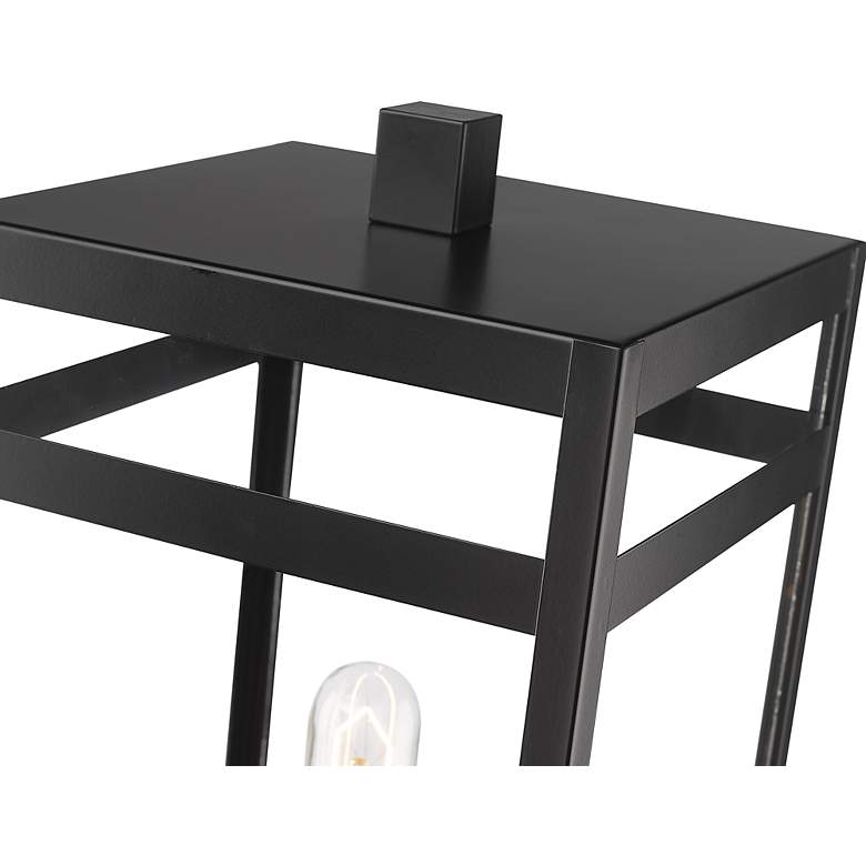 Image 3 Nuri 17 3/4" High Black Outdoor Post Light more views