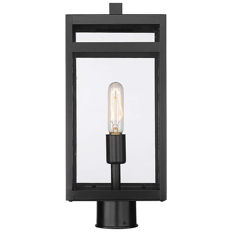 Image 4 Nuri 17 3/4" High Black Outdoor Post Light more views