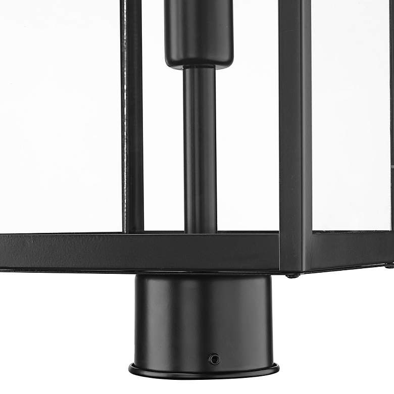 Image 4 Nuri 21 1/2" High Black Rectangular Outdoor Post Light more views