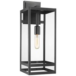 Nuri by Z-Lite Black 1 Light Outdoor Wall Sconce