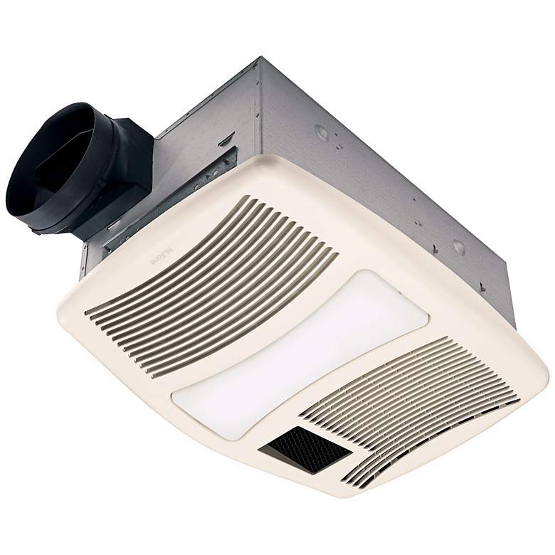 Image 1 NuTone 110 CFM Heater and CFL Light Bath Exhaust Fan