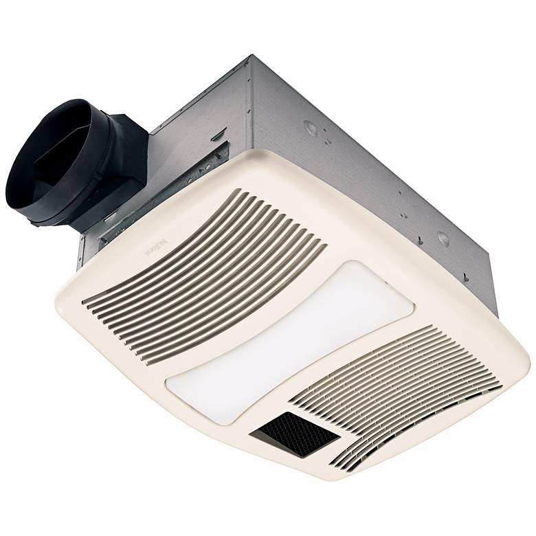 Image 1 NuTone 110 CFM Heater and Light Bathroom Fan