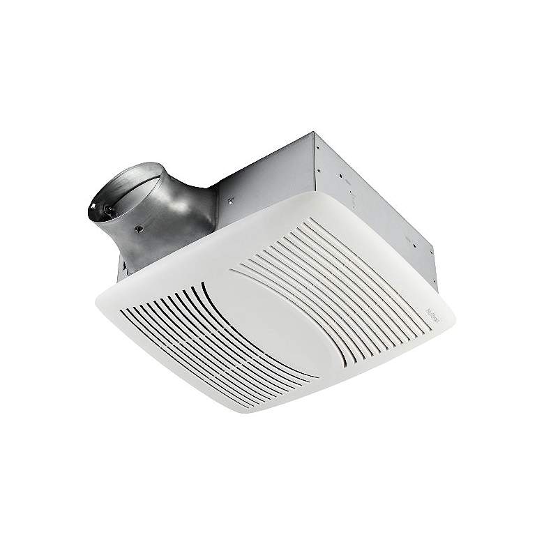 Image 1 NuTone EZ Fit White 80 CFM Bathroom Ventilation Fan