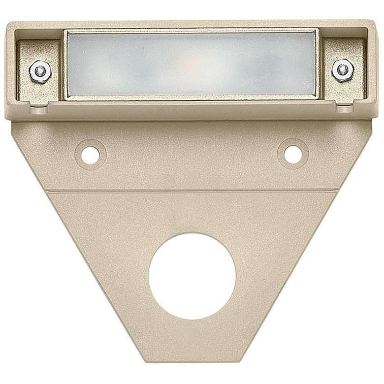 Image 1 Nuvi 3 1/4" Wide Sandstone LED Deck Lights Set of 10