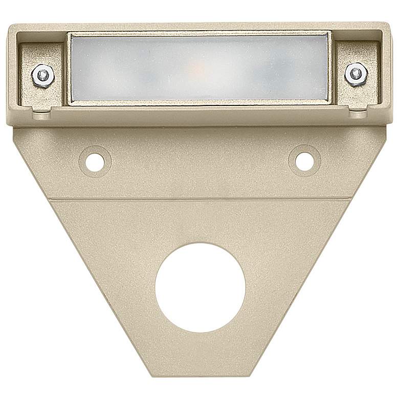 Image 2 Nuvi 3 1/4" Wide Sandstone LED Deck Lights Set of 10 more views